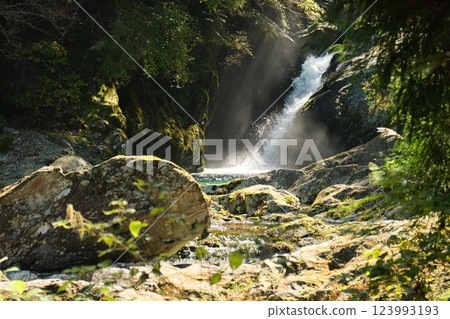 Choshi Falls Promenade (Niihama City, Ehime Prefecture) 123993193