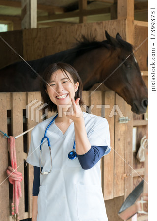 veterinarian, veterinary, veterinary surgeon 123993731