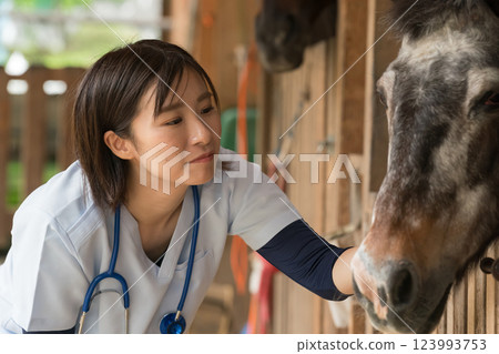 veterinarian, veterinary, veterinary surgeon 123993753