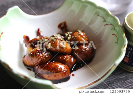 Eel-grilled liver Eel-grilled liver 123993759