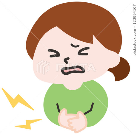 腹痛的人 腹痛的人 123994107