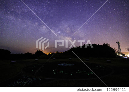 《Kochi Prefecture Stargazing Square》 Stars on the ground, the Milky Way and the starry sky from the Stargazing Square 《Kochi Prefecture Stargazing Square》 Stars on the ground, the Milky Way and the starry sky from the Stargazing Square 123994411