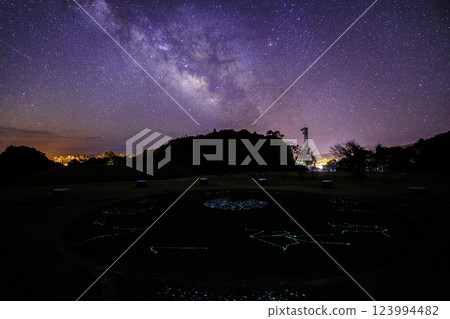 《Kochi Prefecture Stargazing Square》 Stars on the ground, the Milky Way and the starry sky from the Stargazing Square 《Kochi Prefecture Stargazing Square》 Stars on the ground, the Milky Way and the starry sky from the Stargazing Square 123994482