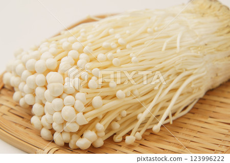 Enoki mushroom Enoki mushroom 123996222