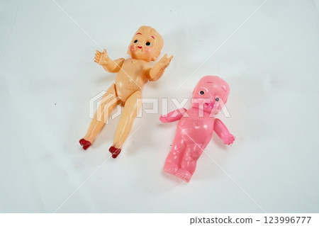Showa era toys: celluloid Kewpie dolls Showa era toys: celluloid Kewpie dolls 123996777