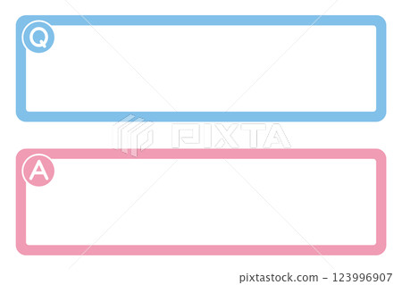 Q&A簡單框架集 123996907