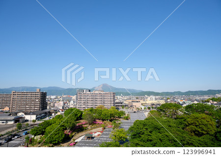 滋賀縣長濱市_長濱城東景_2024年5月4日 123996941