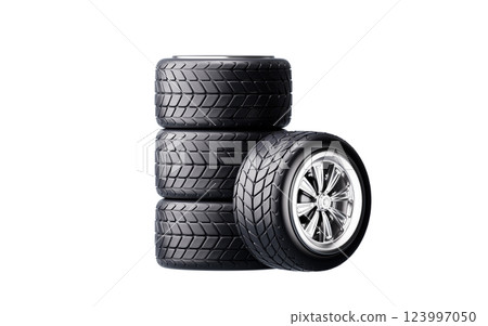 isolated, tires, inventory 123997050
