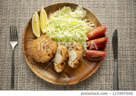 Everyone loves fried scallops Everyone loves fried scallops 123997089