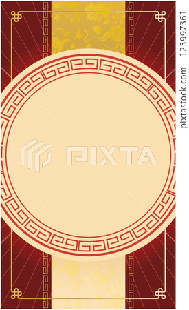 中式邊框裝飾邊框 中式邊框裝飾邊框 123997361