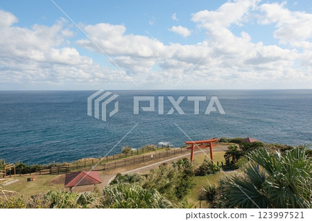 角倉岬的海（鹿兒島縣熊毛郡南種子町） 123997521