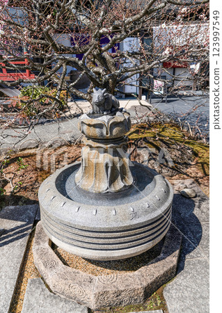 岩津天滿宮（愛知縣岡崎市） 噴水牛 123997549