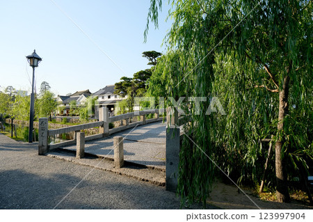 岡山縣倉敷市_倉敷美觀地區_中橋2_2024年5月 岡山縣倉敷市_倉敷美觀地區_中橋2_2024年5月 123997904