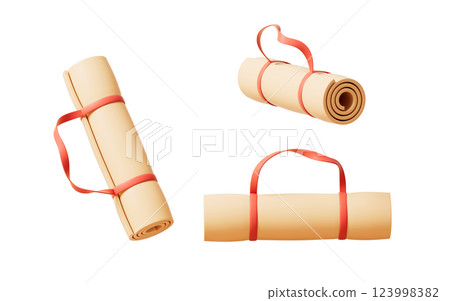 rolled, soft, isolated 123998382