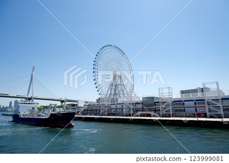 Osaka City, Osaka Prefecture_Tempozan Ferris Wheel 4_May 2024 Osaka City, Osaka Prefecture_Tempozan Ferris Wheel 4_May 2024 123999081
