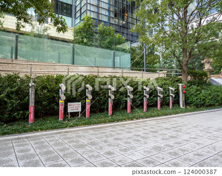 【高層建築滅火設備】接水管進水口、灑水進水口、採水口 124000387