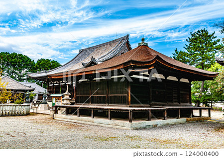 [New Saigoku Pilgrimage] 27th stop: Kakurinji Temple, National Treasure Main Hall and Prince Hall, Early Autumn Scenery 2, Kakogawa City, Hyogo Prefecture 124000400