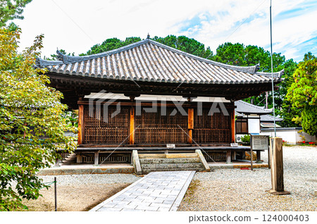 [New Saigoku Pilgrimage] 27th stop: Kakurinji Temple, Jodo Hall in early autumn 3, Kakogawa City, Hyogo Prefecture 124000403