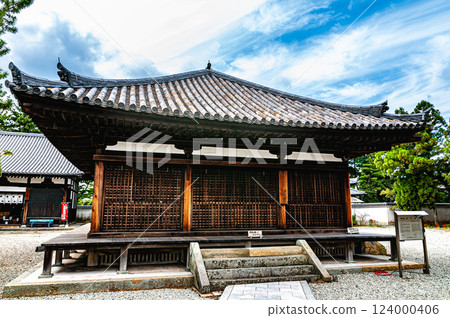 [New Saigoku Pilgrimage] 27th stop: Kakurinji Temple, Jodo Hall in early autumn 2, Kakogawa City, Hyogo Prefecture 124000406