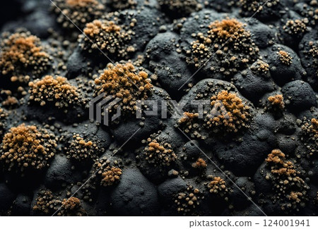 Black moldy 3D graphics 124001941
