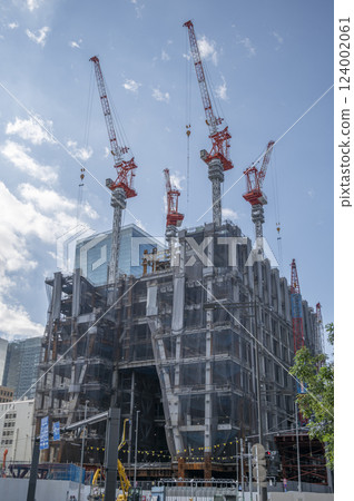 Skyscraper architectural landscape 124002061