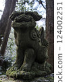 Winter Hakusan Hime Shrine Guardian Dog 124002251