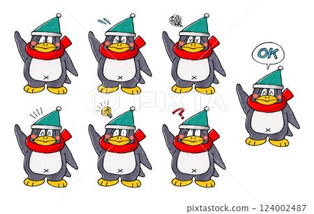 Penguin character set 124002487