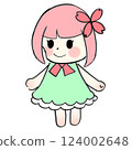 Sakura-themed girl 124002648