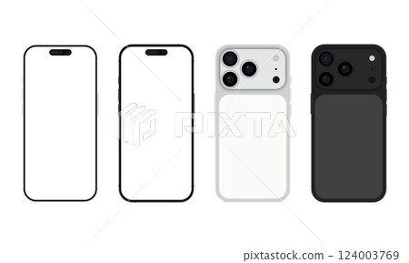 New iPhone concept image 1 vector illustration 124003769