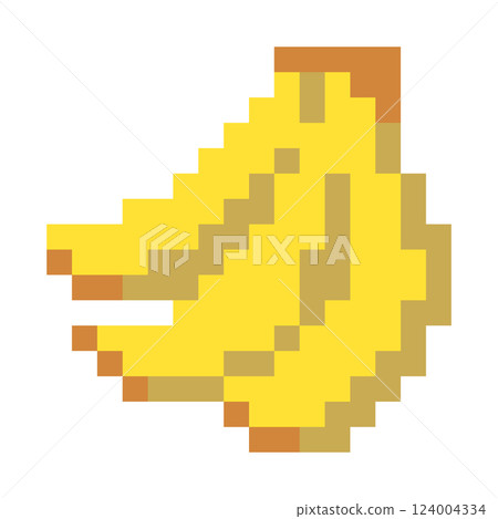 由點組成的香蕉插圖 124004334