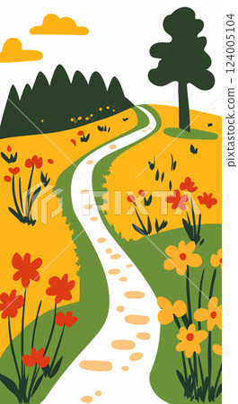 Sunny Meadow Path 124005104