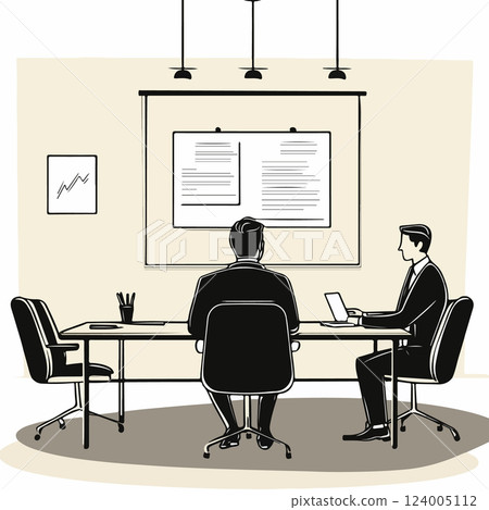Business Meeting in Progress 124005112