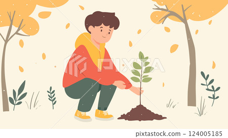 Planting a Tree Planting a Tree 124005185