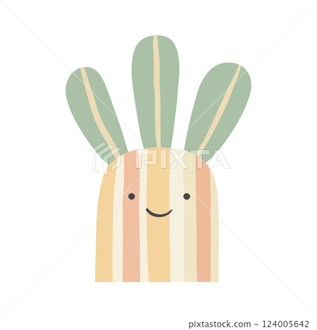 Cute Striped Character Cute Striped Character 124005642