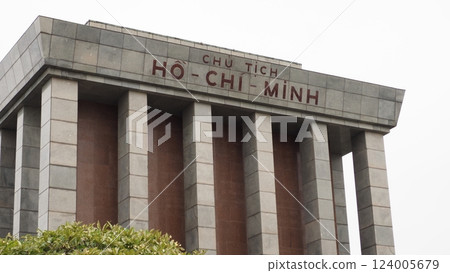Vietnam Hanoi Ho Chi Minh Mausoleum Vietnam Hanoi Ho Chi Minh Mausoleum 124005679