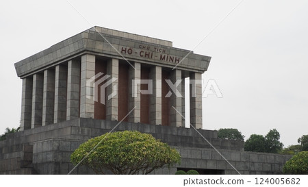 Vietnam Hanoi Ho Chi Minh Mausoleum Vietnam Hanoi Ho Chi Minh Mausoleum 124005682