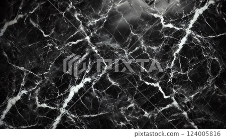 Modern black marble texture 124005816