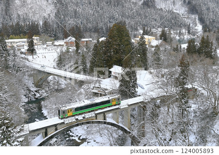 雪域景觀Tadami線 雪域景觀Tadami線 124005893