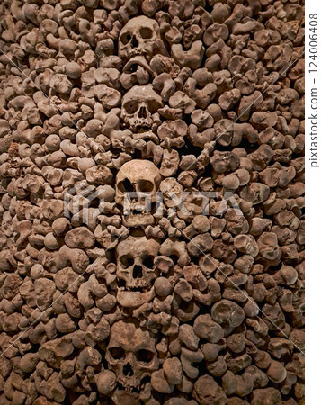 Ossuary at the Church of St James in Brno, Czech Republic 124006408