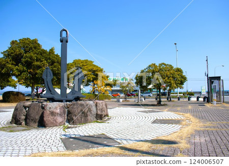 別府觀光港拍攝到的“錨狀物體” 別府觀光港拍攝到的“錨狀物體” 124006507