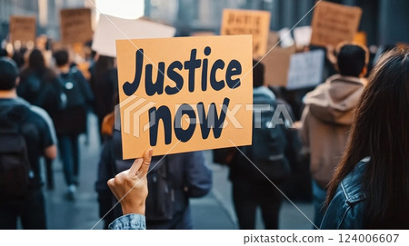 Join the Protest for Justice United Collective Voices are Demanding Immediate Change for a Better Future Now 124006607