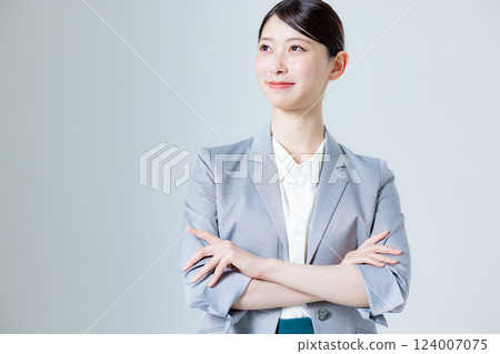 Business woman motivation confidence 124007075