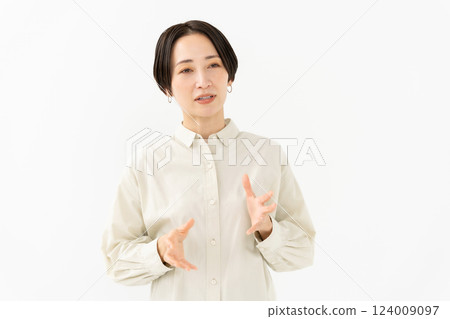 說話的女人休閒 124009097