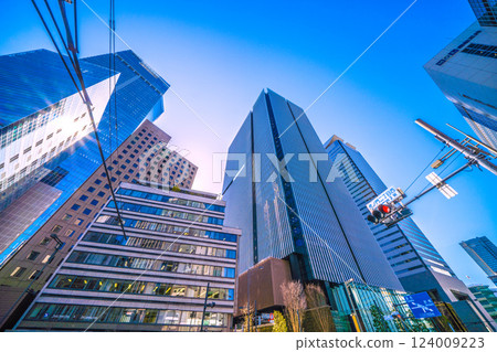 Tokyo cityscape, Japan: Toranomon Althea Tower is born! Tokyo cityscape, Japan: Toranomon Althea Tower is born! 124009223