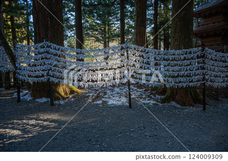 [光前寺] 祈福簽到處閃耀著光芒 [駒根市] 124009309