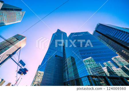 Tokyo cityscape in Japan View of Toranomon Hills Station Tower (Toranomon Hills Station) etc. Tokyo cityscape in Japan View of Toranomon Hills Station Tower (Toranomon Hills Station) etc. 124009360