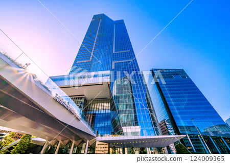 Tokyo cityscape in Japan View of Toranomon Hills Station Tower (Toranomon Hills Station) etc. Tokyo cityscape in Japan View of Toranomon Hills Station Tower (Toranomon Hills Station) etc. 124009365