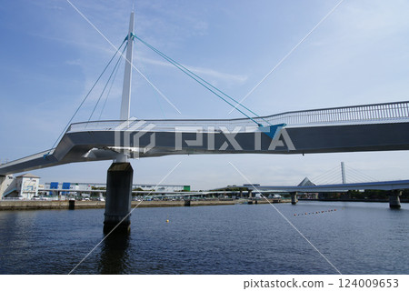 Hakkeijima站行人天橋 Hakkeijima站行人天橋 124009653