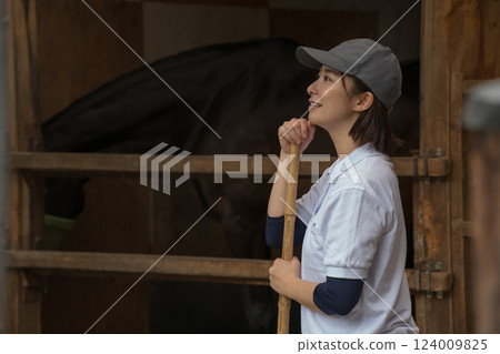 馬 馬兒 女生 124009825