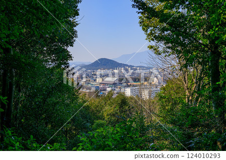 Miminariyama and the surrounding area of the Fujiwara Palace ruins From the Miminariyama hiking trail to Mount Unebi March 15, 2024 124010293